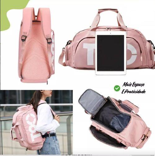 Mochila Sacola De Mão Academia Porta Tenis Tranversal Costas - AnaShoes Imagem de Mochila Sacola De Mão Academia Porta Tenis Tranversal Costas