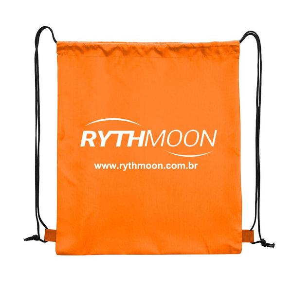 Imagem de Mochila Sacola Em Nylon Para Acessórios Sacochila Rythmoon