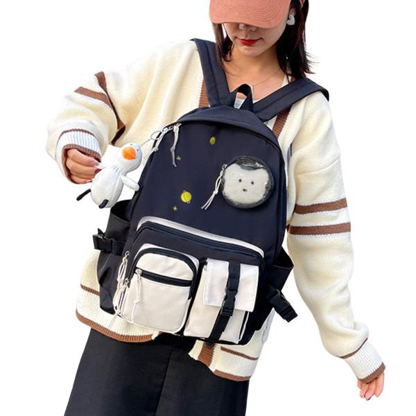 Imagem de Mochila Semi Impermeável Masculina Feminina Unissex Escolar Trabalho Passeio Elegante Curso Academia Casual