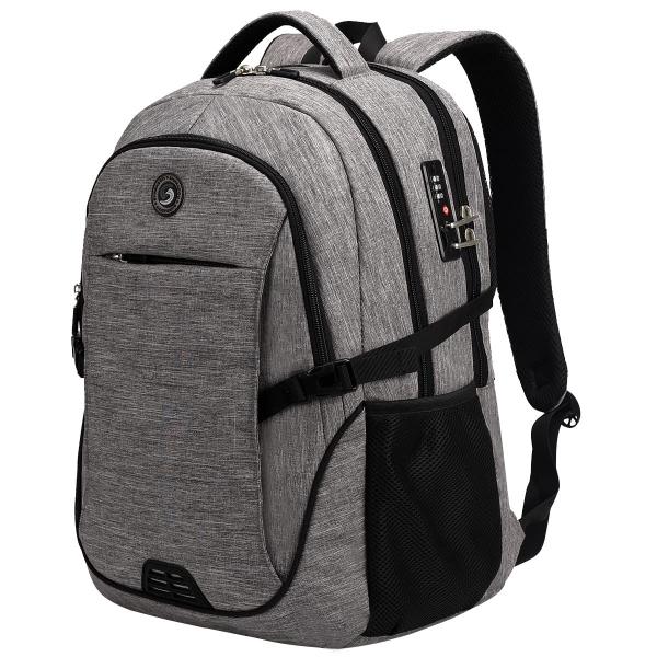 Imagem de Mochila SHRRADOO Travel Laptop, anti-roubo, porta USB de 16,3"