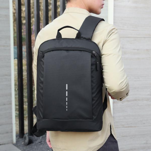 Imagem de Mochila Slim Moderna Notebook Dell Acer Lenovo Impermeável Escolar Urbana 