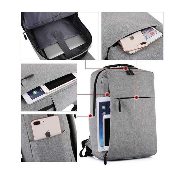 Imagem de Mochila Slim P/ Notebook Executiva Escolar Faculdade Viagem