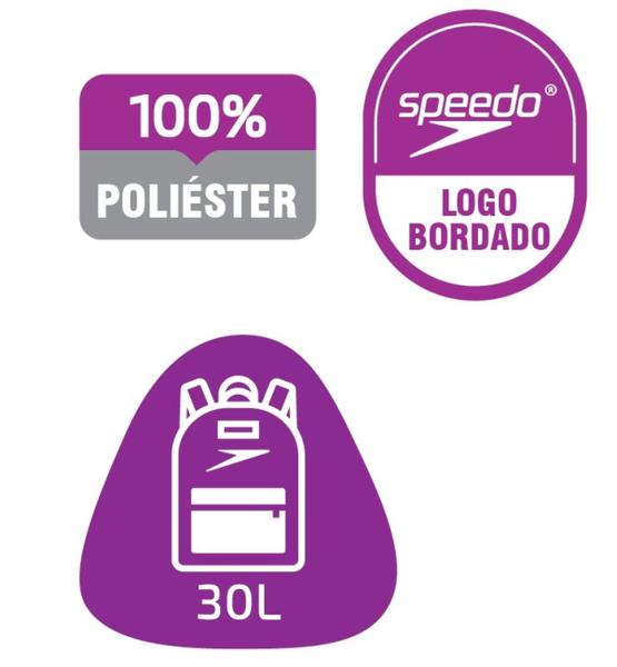 Mochila Speedo Swim II Estampada Esportes Aquáticos Transporte de Equipamentos Esportivos - Escolar Imagem de Mochila Speedo Swim II Estampada Esportes Aquáticos Transporte de Equipamentos Esportivos - Escolar
