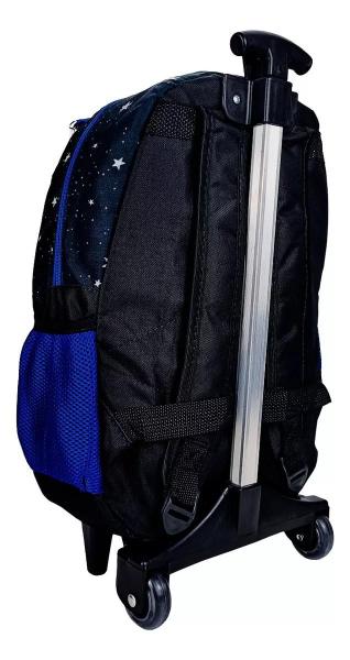 Imagem de Mochila Stitch Lilo Rodinhas Bolsa Infantil escolar juvenil masculina