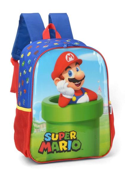 Imagem de Mochila Super Mario ul - 44x30x16cm - 21 Litros