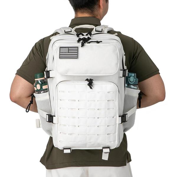 Imagem de Mochila Tática 25L/45L - Para Homens e Mulheres - Bolsa de Sobrevivência para Outdoor