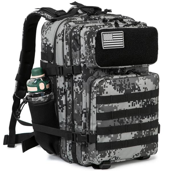 Imagem de Mochila Tática 50L Molle para Sobrevivência e Camping - Ideal para Homens