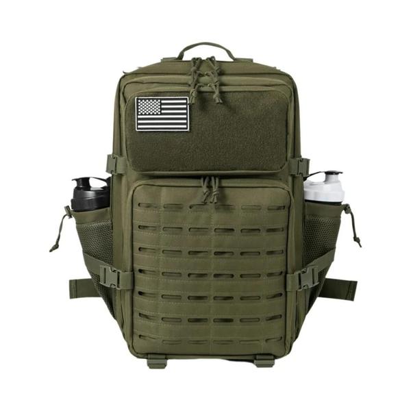 Imagem de Mochila Tática 50L Molle para Sobrevivência e Camping - Ideal para Homens