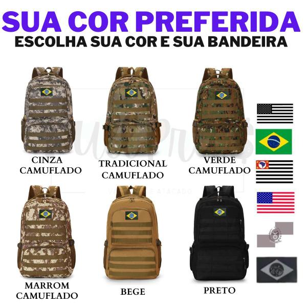 Imagem de Mochila Tática 50l Reforçada Impermeável