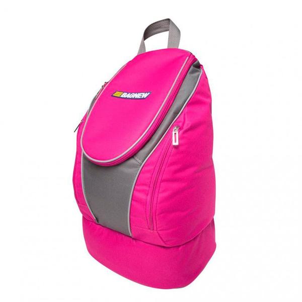 Imagem de Mochila Térmica 4 Potes - Rosa com Cinza Sport - Padrão: Único