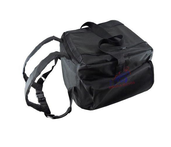 Imagem de Mochila Termica Bolsa Nylon Transporte Marmitex Com Isopor 12 Marmitas Quentinha