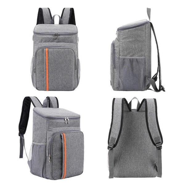 Imagem de Mochila Térmica Cooler Capacidade 18L Impermeável Portátil Quente Frio