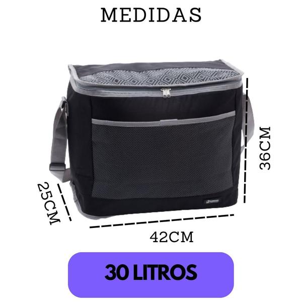 Imagem de Mochila Térmica Cooler Freezer 30 Litros Para Cerveja Praia