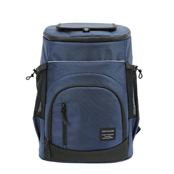 Imagem de Mochila Térmica Grande Com Isolamento De 30L, Bolsa Térmica Macia Para Geladeira Para 36 Latas,