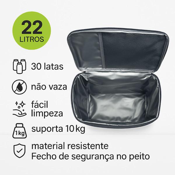 ビッグサイズ　5L.4L 20kg 12 Mochila Termica Grande Não Vaza Cerveja Barril Lançamento Unissex