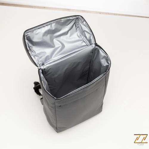 Imagem de Mochila Térmica Preta Cooler Freezer 10 Litros Para Cerveja