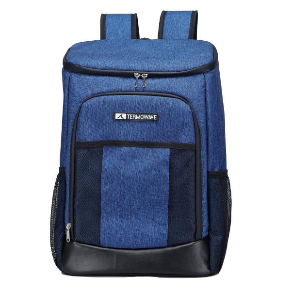 Imagem de Mochila Térmica Termowave 25L Bolsa Cooler Bebidas Azul