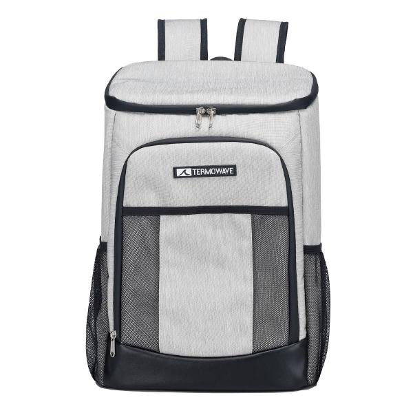 Imagem de Mochila Térmica Termowave 25L Bolsa Cooler Bebidas - Branca