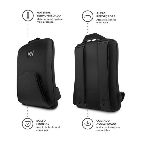 Imagem de Mochila Ultra Slim Compatível com Notebook Dell, Asus, Samsung, Lenovo, Positivo - Gshield