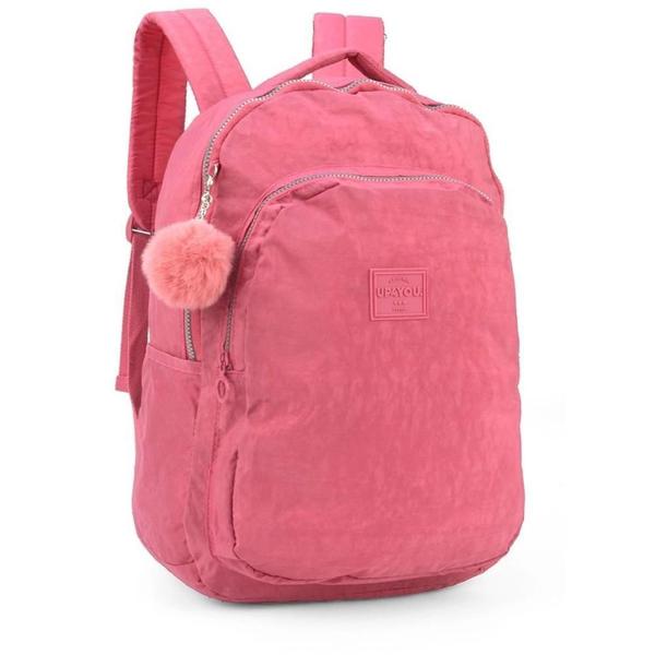 Imagem de Mochila UP4YOU Crinkle Grande Cereja