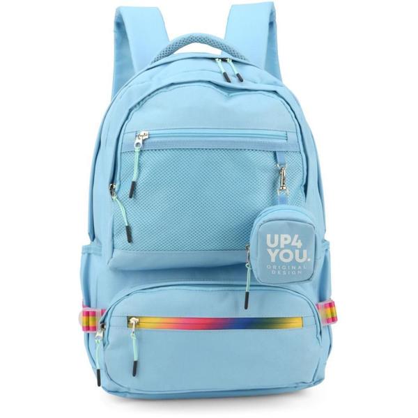 Imagem de Mochila UP4YOU GRL Power para Notebook - Azul