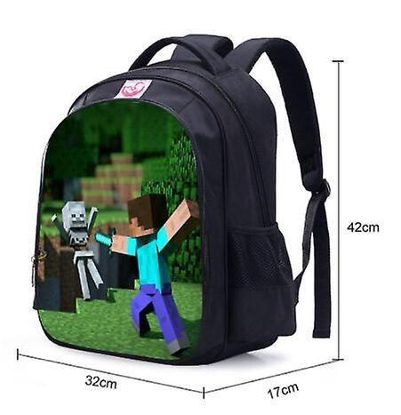 Imagem de Mochila Wokex Minecraft Impermeável para Crianças Cor 5