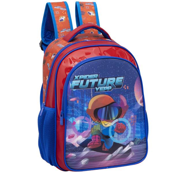 Imagem de Mochila Xpider Futuro - MIM6328-16 - Yepp -  VERMELHO/AZUL