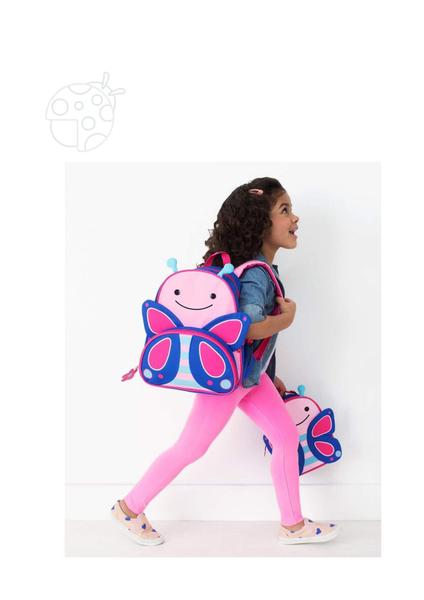 Imagem de Mochila zoo infantil skip hop escola e passeio criança bebê