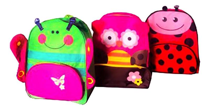 Imagem de Mochilas Bichinhos Pequena Costas Escolar Aulas Infantil