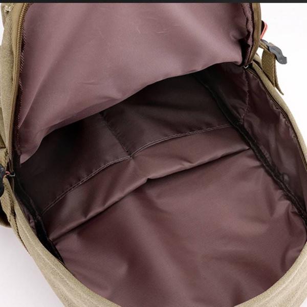 Imagem de Mochilas simples de computador masculino, moda casual de viagem