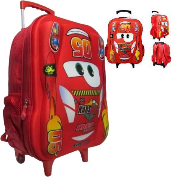 Imagem de Mochilete Cars Menino Escolar 3D Mc05005