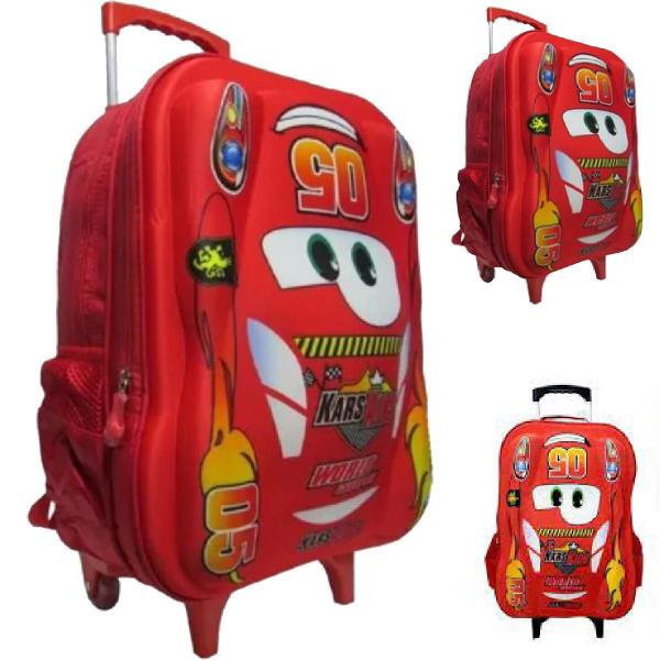 Imagem de Mochilete Cars Menino Escolar 3D Mc05005