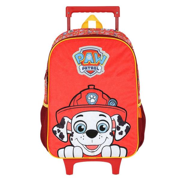 Imagem de Mochilete Infantil Luxcel Patrulha Canina Vermelho IC416