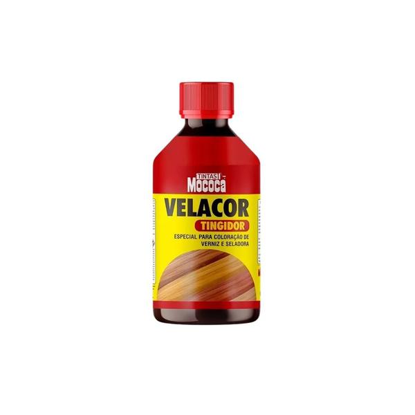 Mococa velacor tingidor castanho 200ml Imagem de Mococa velacor tingidor castanho 200ml