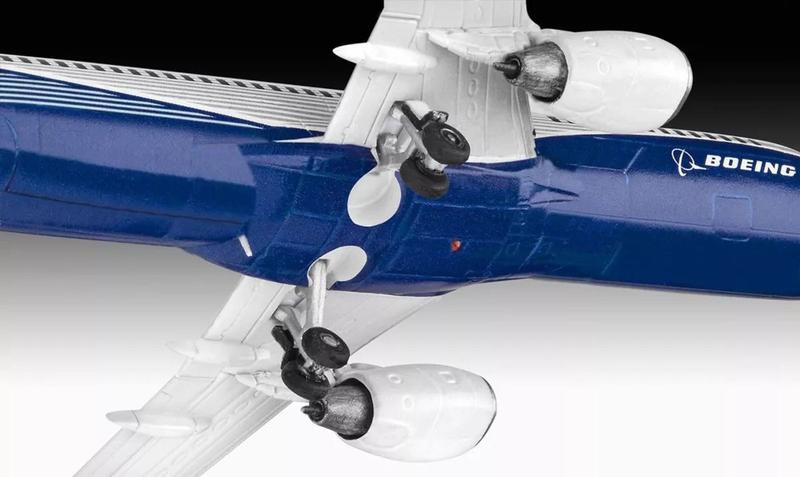 Model Set Boeing 737-800 - 1/288 - Revell 63809 Imagem de Model Set Boeing 737-800 - 1/288 - Revell 63809