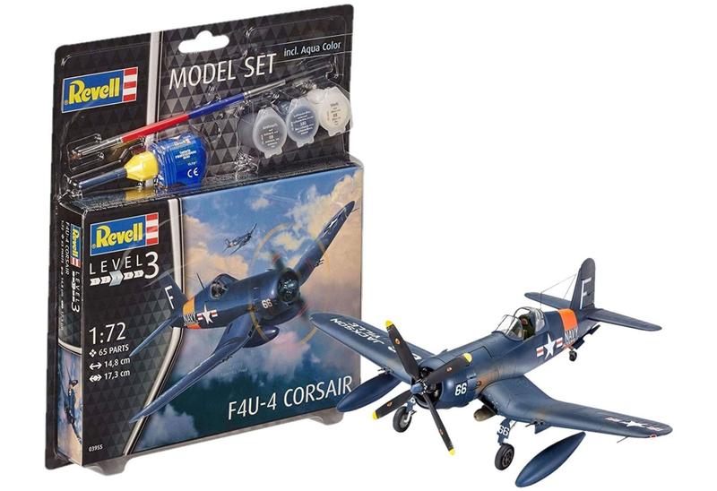 Imagem de Model Set F4U-4 Corsair - 1/72 - Revell 63955