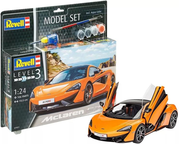 Imagem de Model Set McLaren 570S - 1/24 - Revell 67051