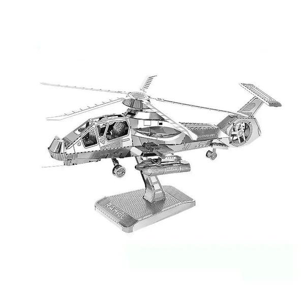 Imagem de Modelo 3D de Helicóptero Militar - Kit de Montagem para Adultos