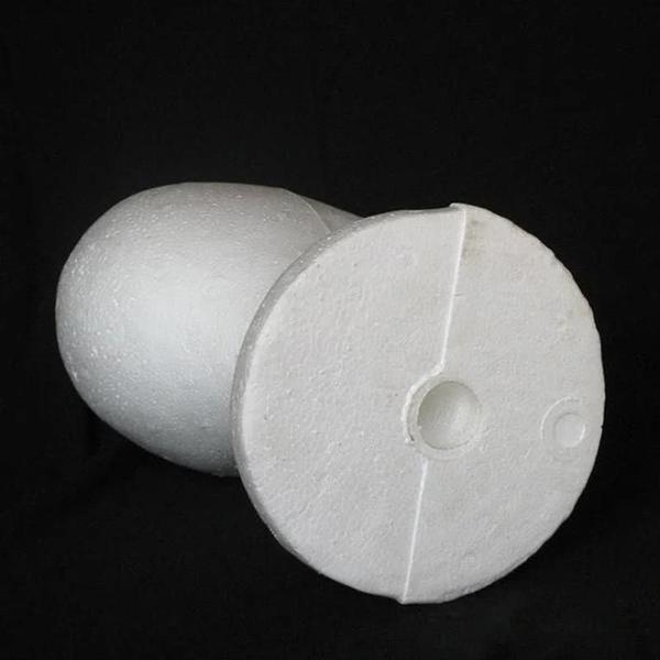 Imagem de Modelo De Cabeça De Manequim De Isopor Feminino Branco Para Exibição De Peruca De Óculos De Chapéu