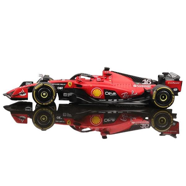 Imagem de Modelo de Carro de Fórmula 1 Scuderia Ferrari SF23 2023 - Escala 1:24 - Leclerc #16