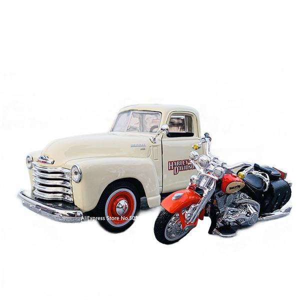 Imagem de Modelo de carro fundido sob pressão Chevrolet 3100 Pickup 1950 escala 1/24