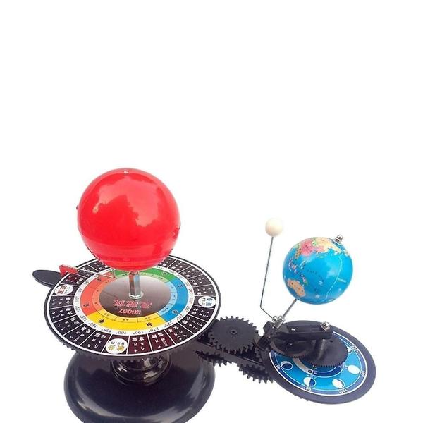 Imagem de Modelo de sistema solar: globo orbital, Terra, sol, lua, kit DIY