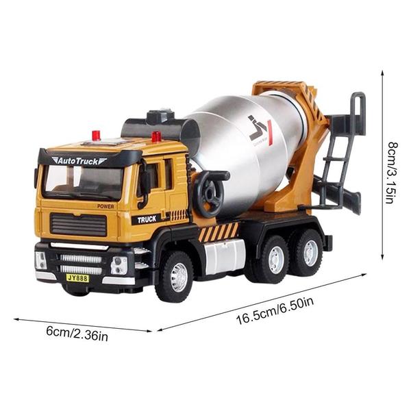 Imagem de Modelo Toy Mixer Truck Wokex Collection com som e luz