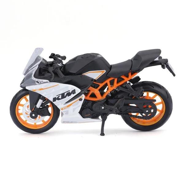 Imagem de Modelos de Motocicleta Maisto 1:18 - Kawasaki Ninja H2R, KTM RC 390 e Yamaha YZF-R1/MT-07