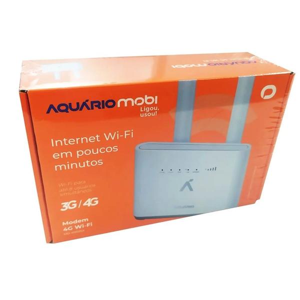 Imagem de Modem 4g Wi-fi 2.4ghz Md4000-sx Longo Alcance Aquario