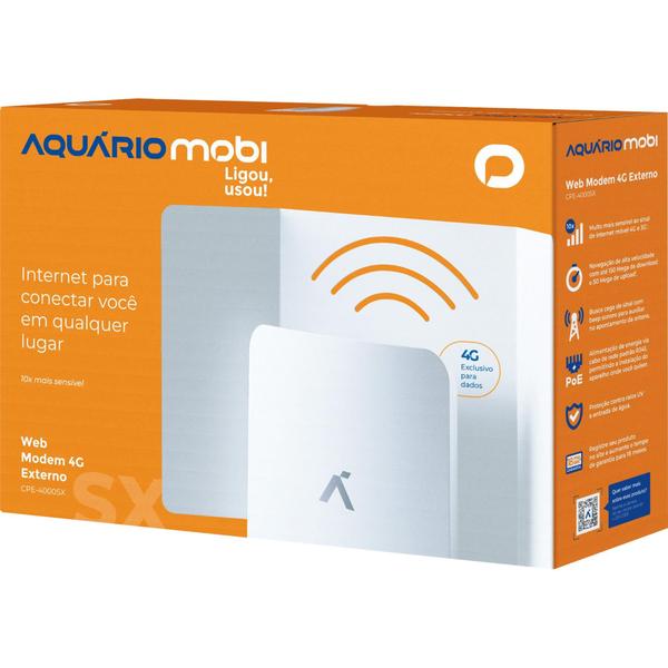 Imagem de Modem Externo 4g CPE-4000SX Aquário