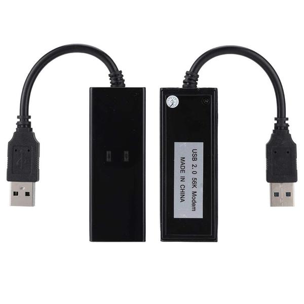 Imagem de Modem USB Thincol 56K externo RJ11 para USB V.92 para WIN10