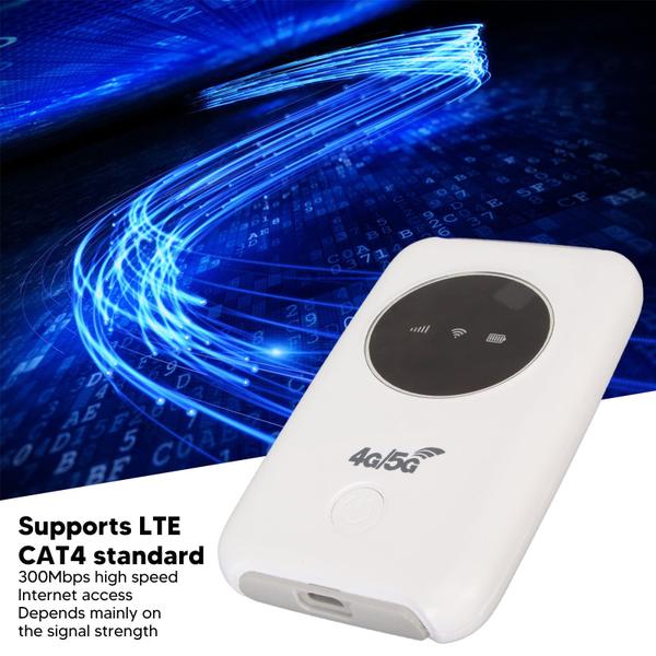 Imagem de Modem WiFi USB 4G LTE ASHATA 300 Mbps com slot SIM 5G WiFi