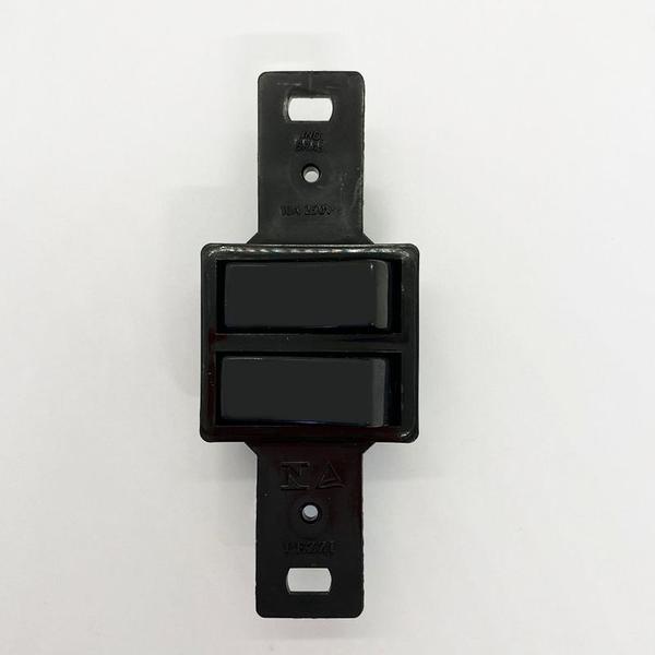 Módulo 2 Interruptor Paralelo Embutir Condulete Preto Pezzi Imagem de Módulo 2 Interruptor Paralelo Embutir Condulete Preto Pezzi