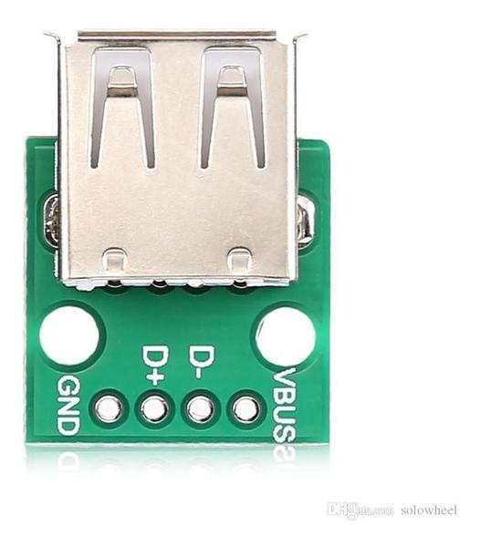 Imagem de Módulo adaptador conector usb femea 2.0 dip